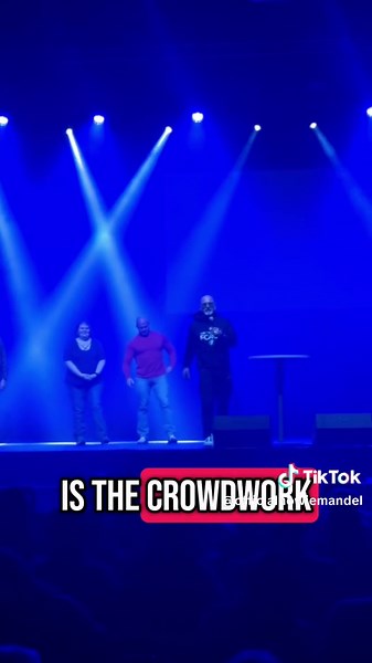 Crowd Work. #comedy #crowdwork #howiemandel #standup