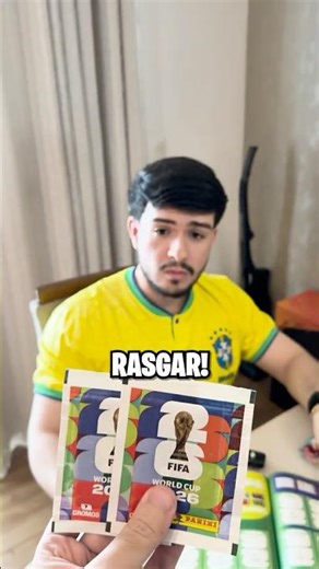 He made me tear up my World Cup sticker… 😭💔