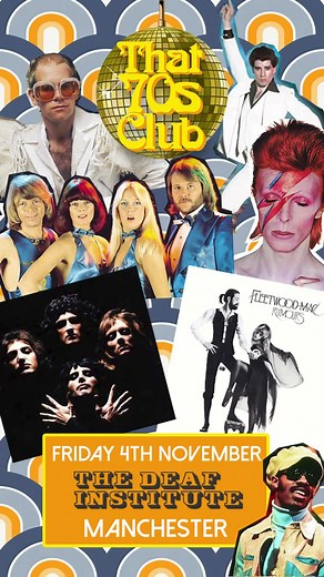 Join us for the ultimate 70s night!