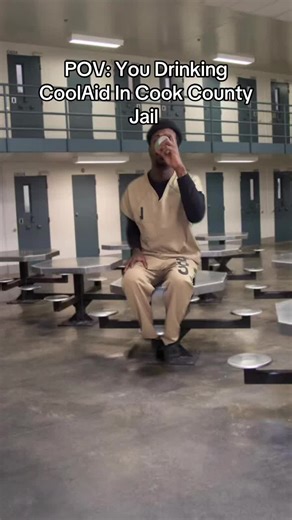 POV: You Drinking Cool-Aid In Cook County Jail😭 #cookcountyjail #comedyvideo #chicago #fypシ゚viral #explore