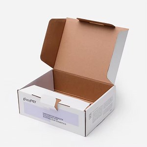 [Hot Item] Product Customize Mailer Box Packaging Tab Lock Corrugated Cardboard Custom Shipping Boxes