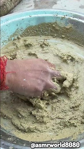 Multani mitti paste making ASMR | #multanimitti #asmrrelaxation #asmrvideos #satisfying