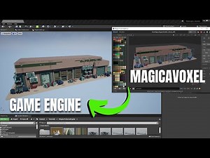 How to export from Magicavoxel to Game Engine