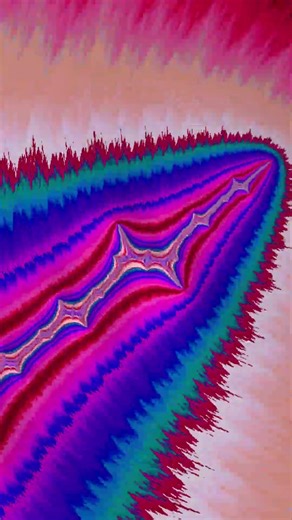 #animationart #fractal #shortart Psychochromatic Vortex: The Mandelbrot Bloom That Never Ends