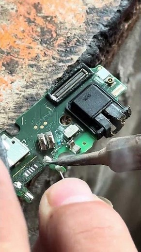 Charging Jack Not Working? 😱 Watch This Complete Replacement Process #mobilerepair
