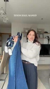 I'm trying on EVERYTHING from my MANGO outlet HAUL #try #haul #fashion #mango @MANGO