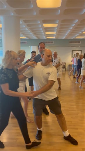 1.9K views · 28 reactions | Lovely first modern jive class of the week with Jax/Mark. Smooth bluesy moves, really nice class guys   | Linz - Boogaloo | Facebook