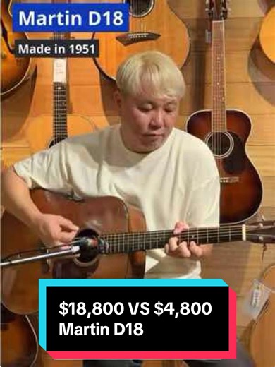 Vintage 1951 Martin D18 vs Modern Martin D18: Sound Comparison