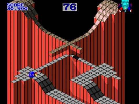 Arcade Game: Marble Madness (1984 Atari)