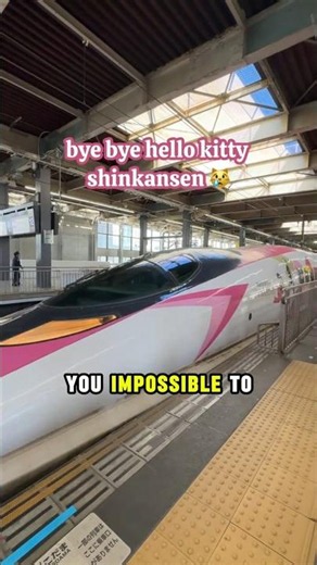 The End Of Japan's Hello Kitty Shinkansen