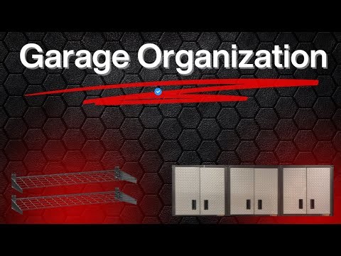 Garage Organization: Shelving and Cabinets
