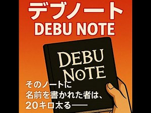 DEBU NOTE｜笑えるデスノート風アニメ