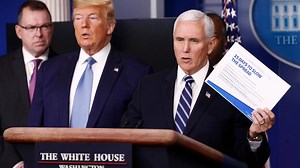 Vice President Mike Pence, wife test negative for COVID-19