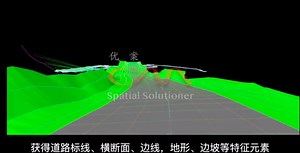 用车载或机载激光雷达LiDAR点云建立高精度公路交通数字孪生地表三维模型！