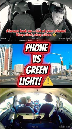 Danger on the crosswalk! 🚸 #StayAlert #RoadSafety #DemezhanShorts #dashcam