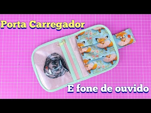 Passo a Passo Porta carregador de celular , e fone de ouvido 💥