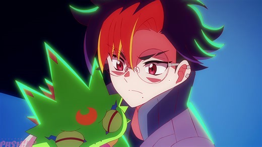 アニメ『デジモンビートブレイク』トモロウたちは賞金首の犯行現場で不自然な3人組と出会う。第13話「五行星会議」あらすじ＆先行カット