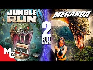 Jungle Run + Megaboa | 2 Full Movies | Full Action Adventure Double Feature