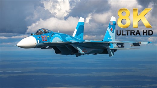 [4K 超清 极限画质] 穿云破雾 —— Su-33 海妖