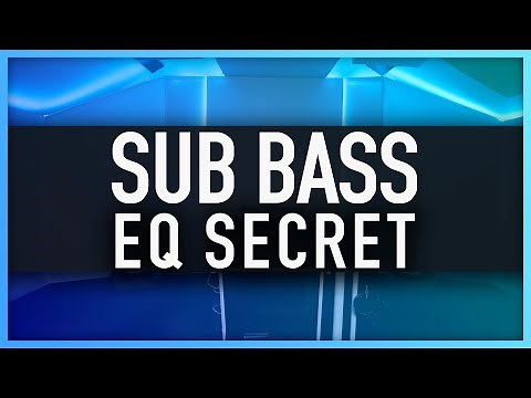 How To EQ SUB BASS