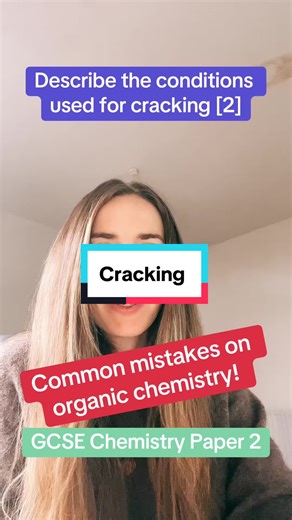 GCSE Chemistry: Conditions for Cracking Hydrocarbons