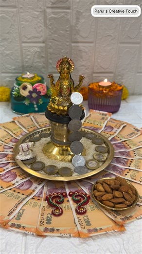 Parul Soni | Dhanteras Special Lakshmi Puja 🙏 😍 Share with your friends and families to make their day ✨ #dhanteras #diwali #laxmipuja #laxmi... | Instagram