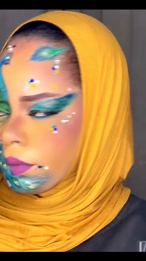 1.1K reactions · 113 comments | Scary makeup tutorial رابط قناتي علي اليوتيوب ☺️ https://youtube.com/@nahedhassan24?si=wk4nYlY4ZGNQ_5PI #makeupaddict #makeuplover #makeupartist #makeuptutorial #makeuptransformation #sudan #oman #sudanese | Nahed Hassan | Facebook