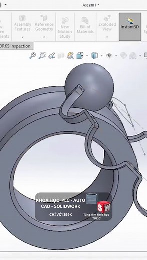 How to Assemble a Ball Bearing in SolidWorks