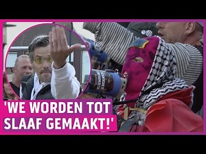 Slagveld tussen anti-AZC'ers en Antifa: 'Je k*nkermoeder!'