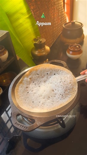 Sandra on Instagram: "🎄Christmas Recipes 🎄Paalappam/Appam !🎄 ❌❌No Repost❌❌ Raw Rice /Idli Rice/Dosa Rice- 1 & 1/2 cup Grated Coconut- 1 cup Sugar- 1/4 cup or 2 Tbsp Cooked rice or soaked Aval - 1/4 cup( optional) Salt Instant Yeast - 1/2 Tsp Coconut milk/coconut water/Regular water - 1cup or as needed - Wash and soak the rice for 4-6 hours - Drain the water and transfer the rice to a blender . Grind it to a corse paste by adding required water( you can regular water or coconut water or coconu