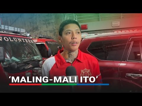 Napolcom probes Marikina cop who blocked fire volunteer truck in Pasig | ABS-CBN News