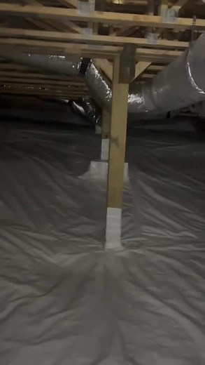 Crawl Space Encapsulation Finished | Hayes Insulation Nashville