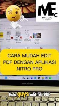 EASY WAY TO EDIT PDF FILES WITH NITRO PRO‼️ #short #edit #file #pdf #nitro