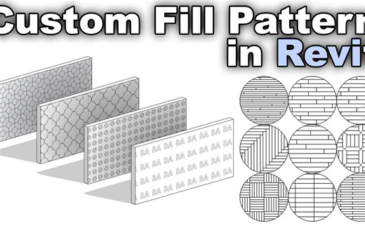 Revit | 自定义填充模式
