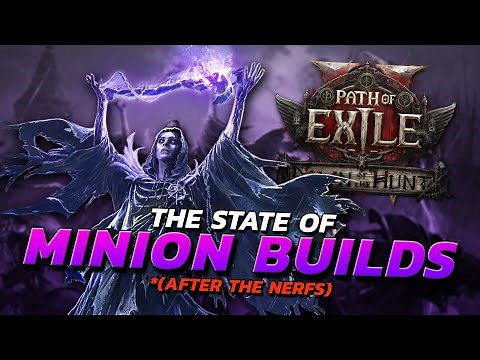 My Minion BUILD STARTER IDEAS for the PoE 2 New Patch!