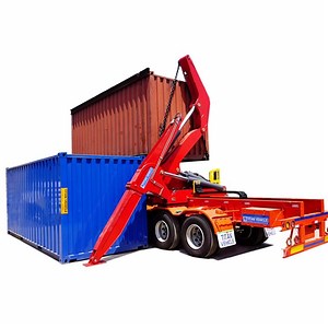 [Hot Item] 37 Ton 40 Ton 45 Ton Container Side Loader Truck Loading Trailer for Sale with Best Price