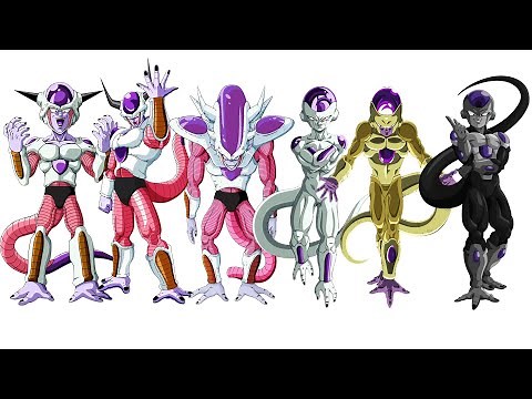 All Frieza's Forms Power Levels - Dragon Ball Z/Dragon Ball GT/Dragon Ball Super
