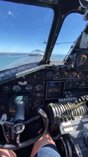 33K views · 3.5K reactions | What a beautiful view @robcanfly ・・・ Brief cockpit tour from the B-24J Witchcraft, back in 2020. #b24 #liberator #warbird | Combat Learjet | Facebook