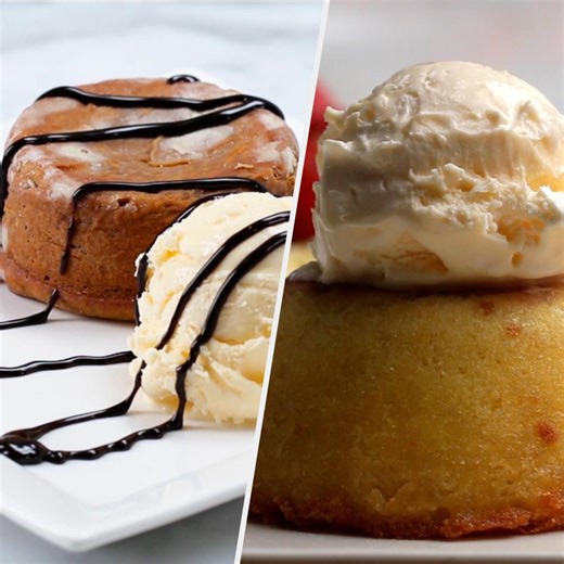 22K views · 38 reactions | 5 Delicious Ways to Make Lava Cakes | Tasty | Facebook
