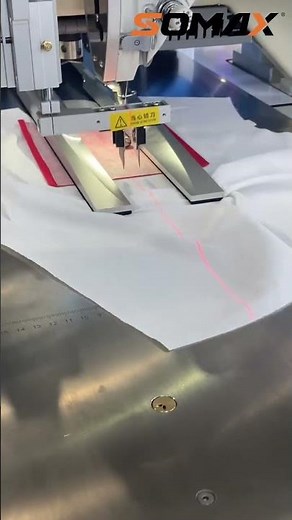 How To Make Perfect Placket Easily And Quick | Automatic Polo Shirt Placket Cutting and Stitching