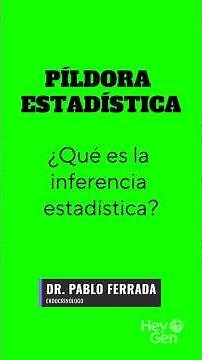 Inferencia estadística
