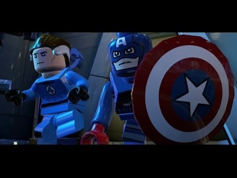 LEGO Marvel Super Heroes 100% Walkthrough Part 2 - Times Square Off (Doctor Octopus Boss Fight)