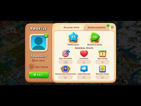 Points Collection || Level Upgrade || Township Game