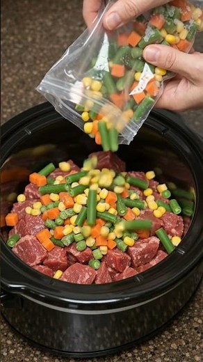 Slow Cooker Hearty Beef Vegetable Stew