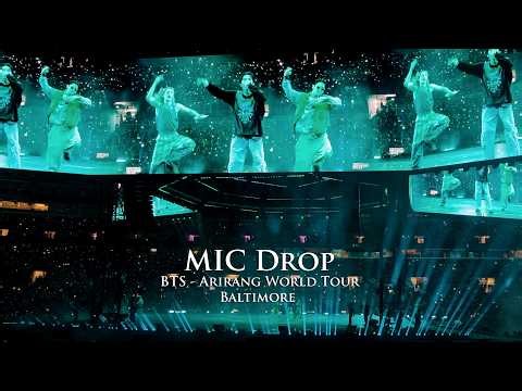 BTS - MIC Drop | ARIRANG World Tour Live 2026 | Baltimore [4K]