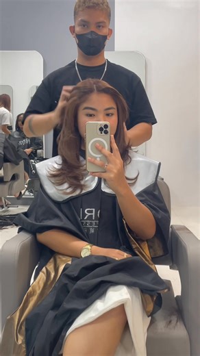 5.8K views · 63 reactions | Finally found the brown hair color that compliments my morena skin Thank you sir Sam Genturales ‍聆: Atorie hair by Sam | Joshly Shane Libaton Lucas | Facebook