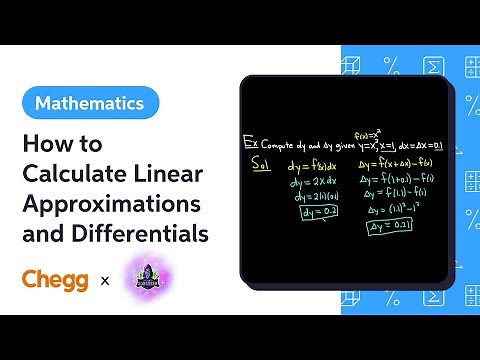 How to Calculate Linear Approximations and Differentials Ft. The Math Sorcerer