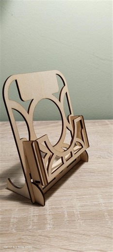 ARCUS Laser Cut Business Card Holder SVG - Modern Desk Card Stand - Custom Logo Area - 2mm & 3mm Plywood - Etsy Australia