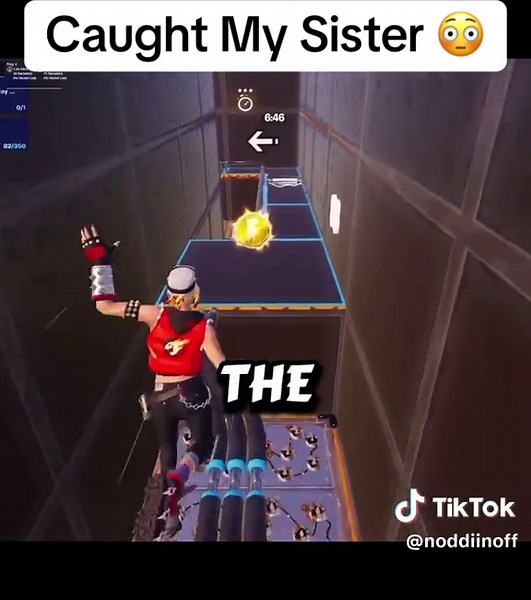 Caught My Sister in 4K: A Fortnite Moment