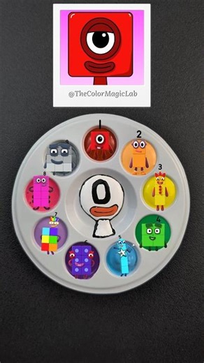 Sprunki OC Color Mixing 👀 Numberblocks 🔢 #sprunki #numberblocks #colormixing